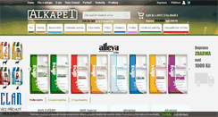 Desktop Screenshot of alkapet.cz