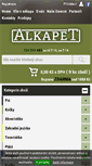 Mobile Screenshot of alkapet.cz